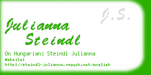 julianna steindl business card